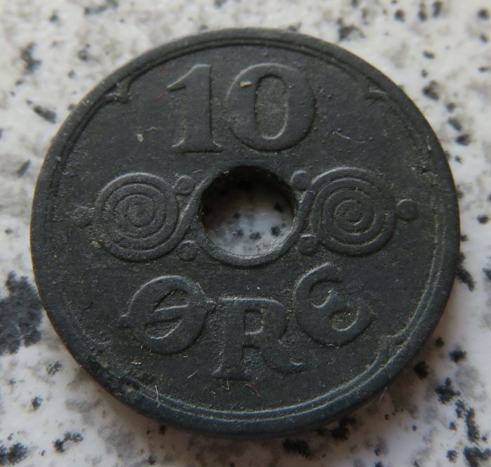  Dänemark 10 Öre 1941   
