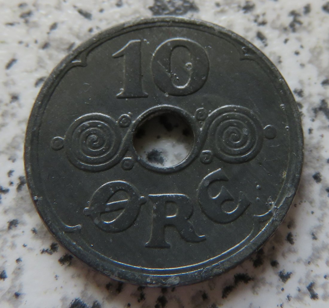  Dänemark 10 Öre 1943   