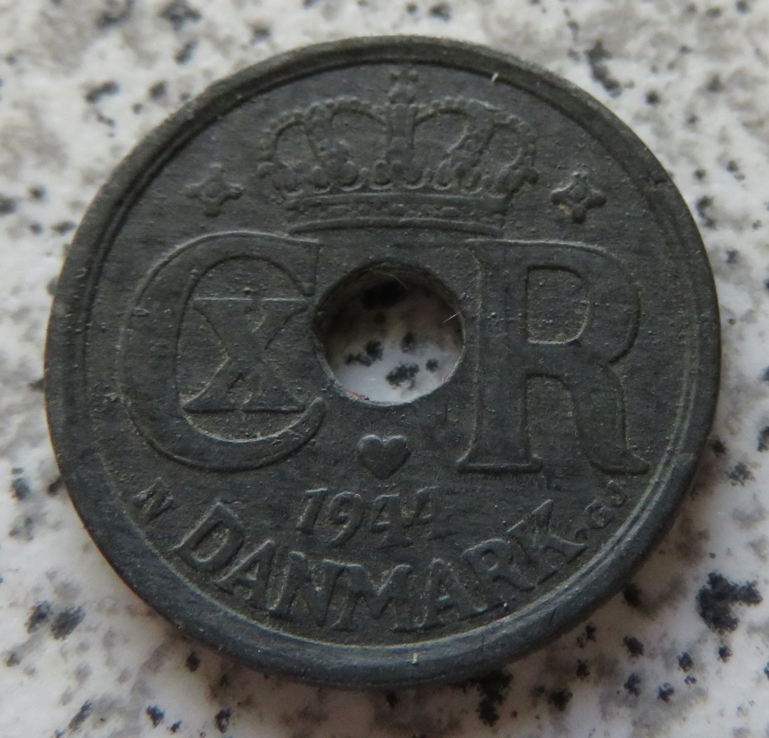  Dänemark 10 Öre 1944   