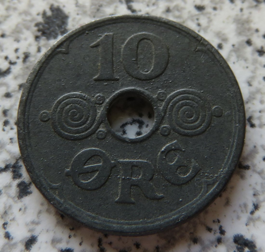  Dänemark 10 Öre 1944   