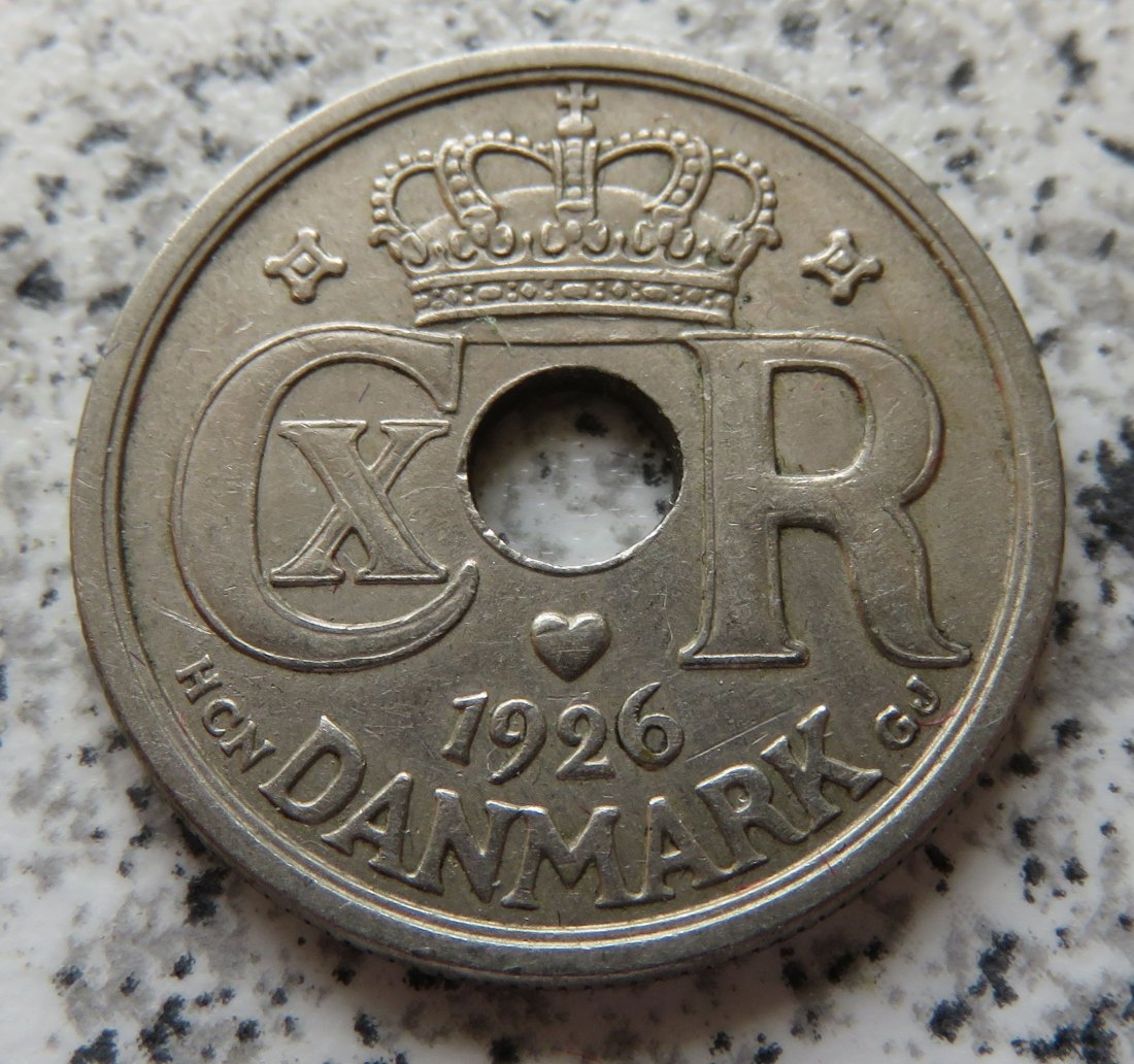  Dänemark 25 Öre 1926   