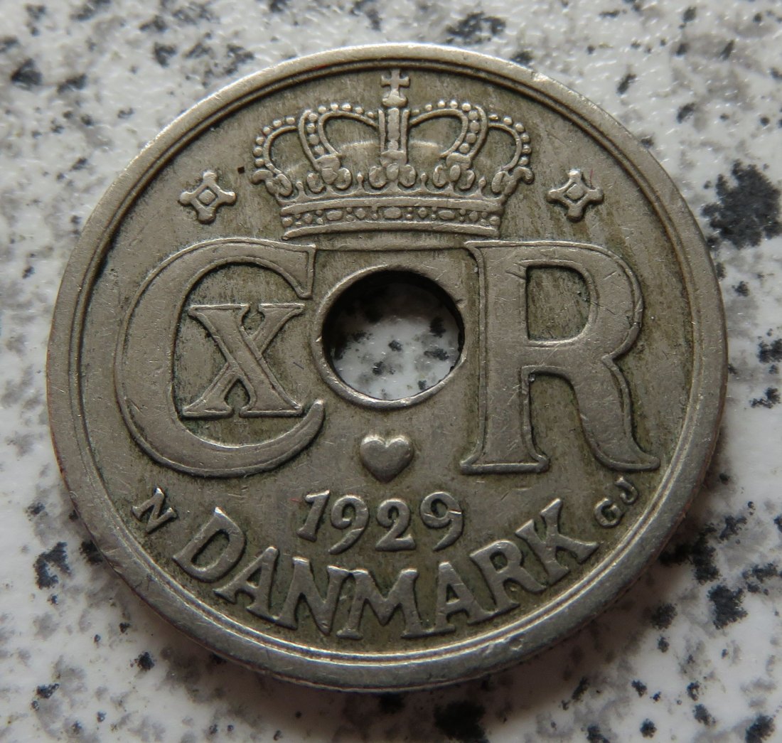  Dänemark 25 Öre 1929   