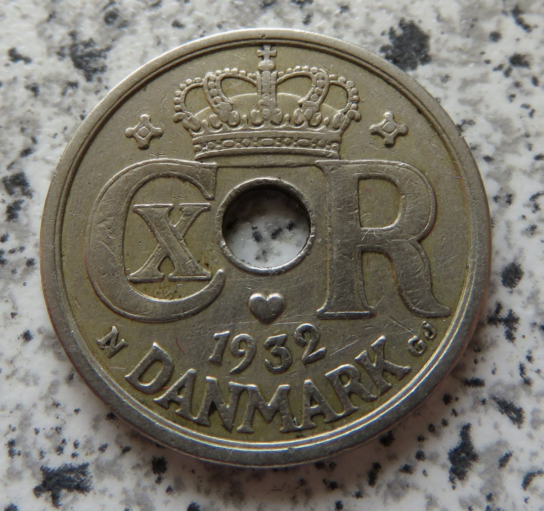  Dänemark 25 Öre 1932   