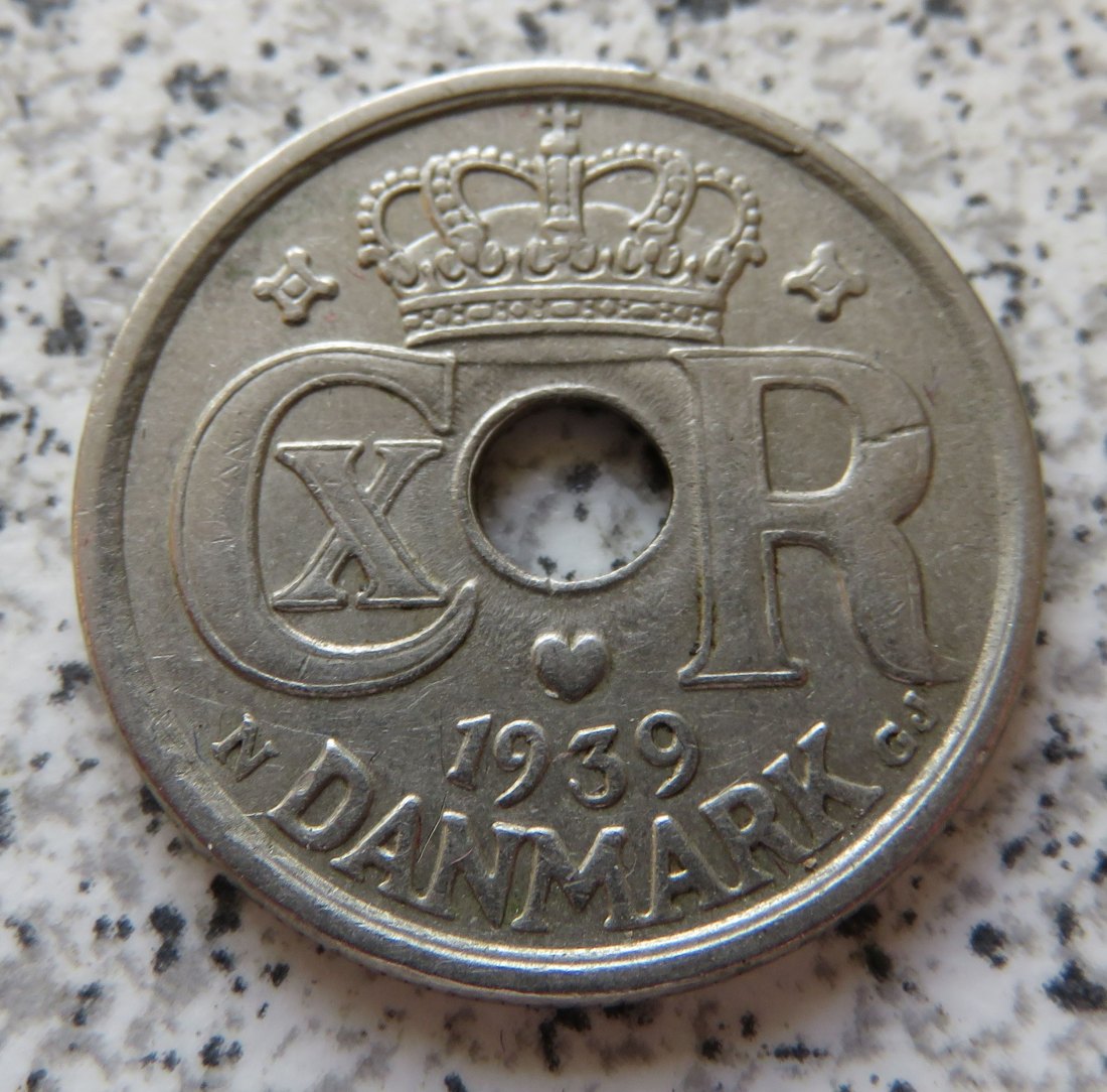  Dänemark 25 Öre 1939   