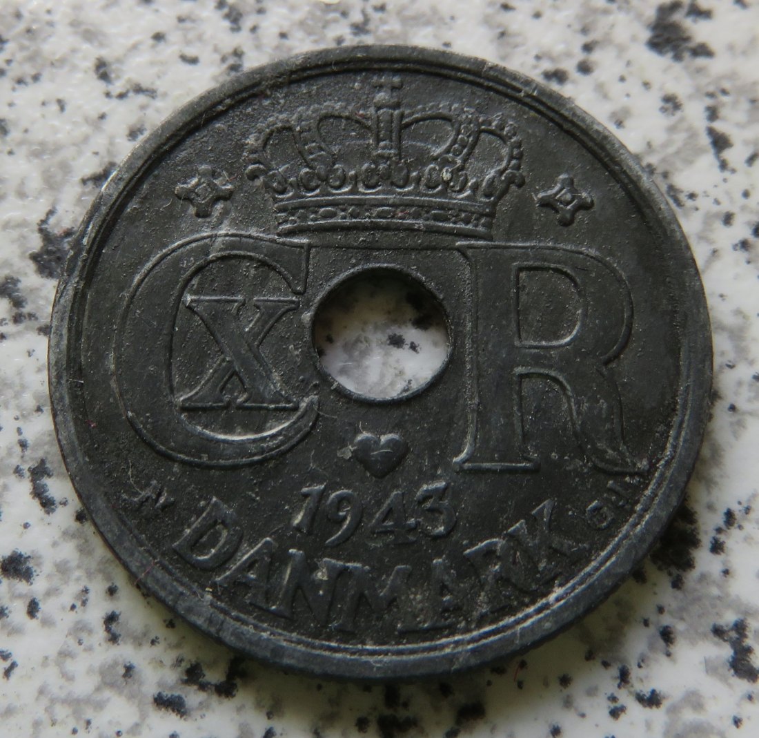  Dänemark 25 Öre 1943   