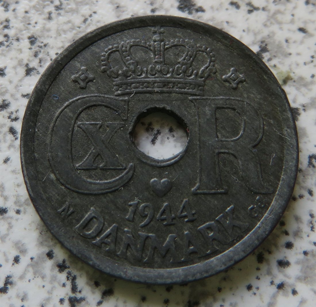 Dänemark 25 Öre 1944   