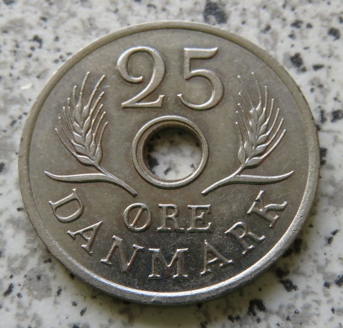  Dänemark 25 Öre 1972, KM 855.2   