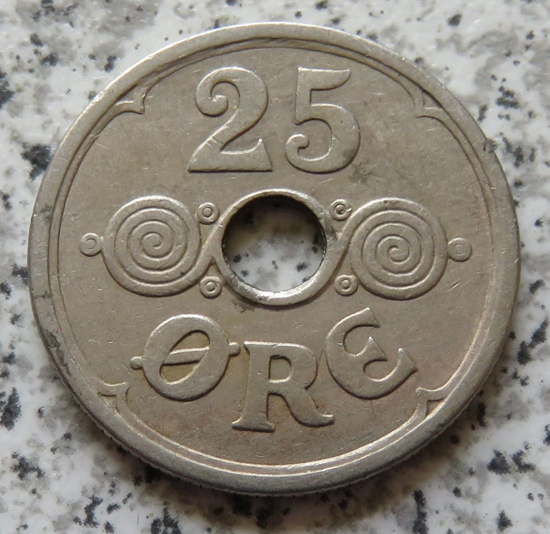  Dänemark 25 Öre 1936   