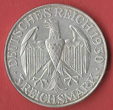  Weimar 3 Mark Zeppelin 1930  Koblenzer Muenzen Studio Münzankauf Koblenz Frank Maurer AL502   
