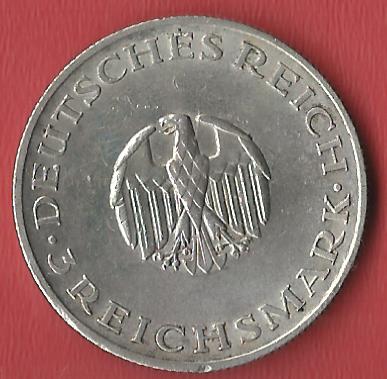  Weimar 3 Mark Strom 1929 J Koblenzer Muenzen Studio Münzankauf Koblenz Frank Maurer AL506   