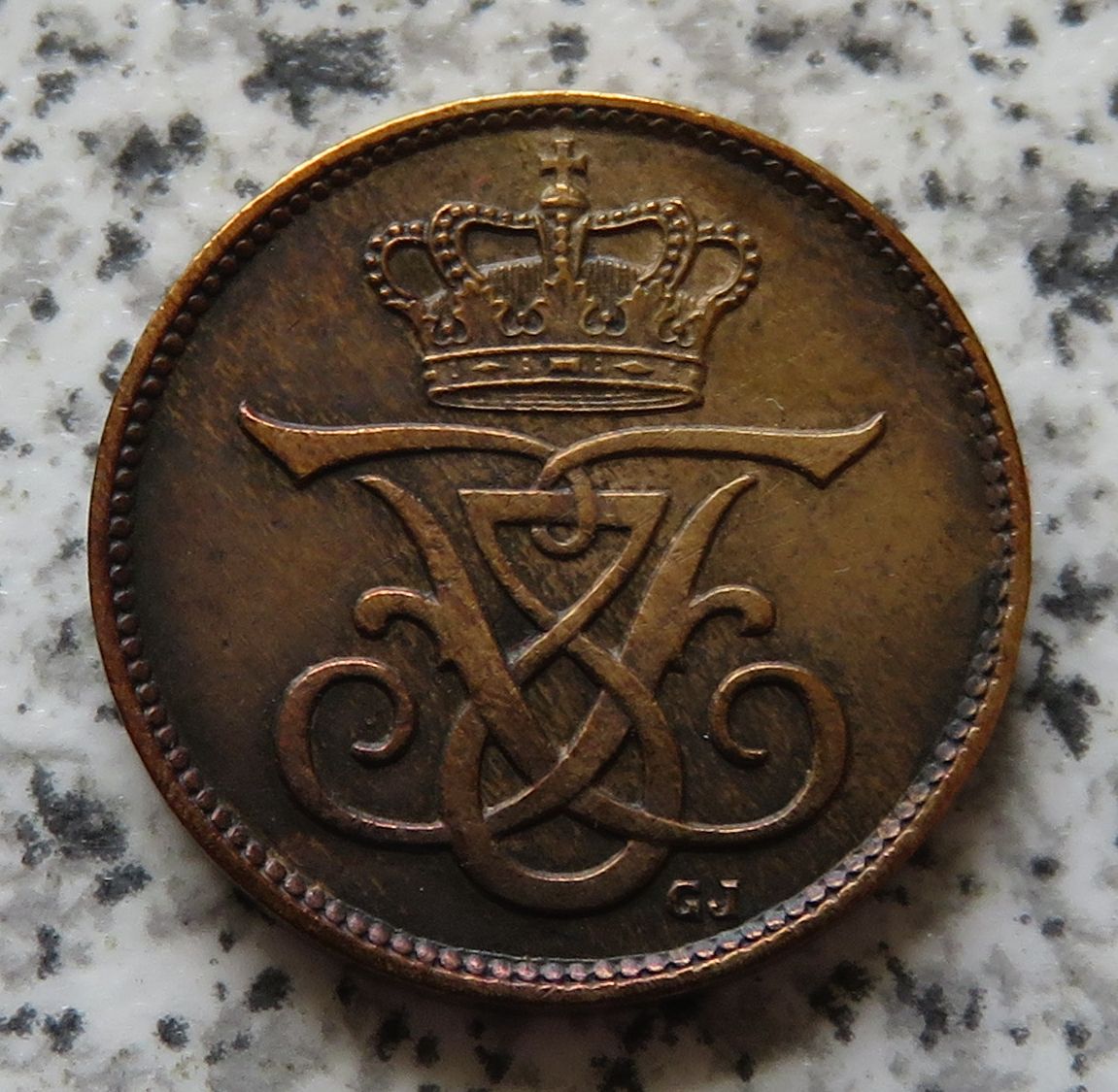  Dänemark 1 Öre 1907   