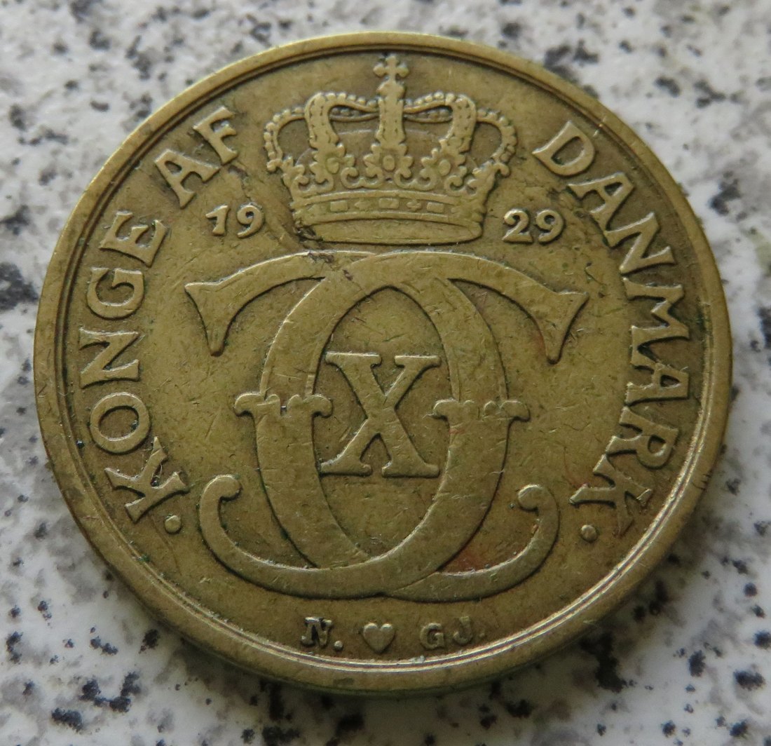  Dänemark 1 Krone 1929   