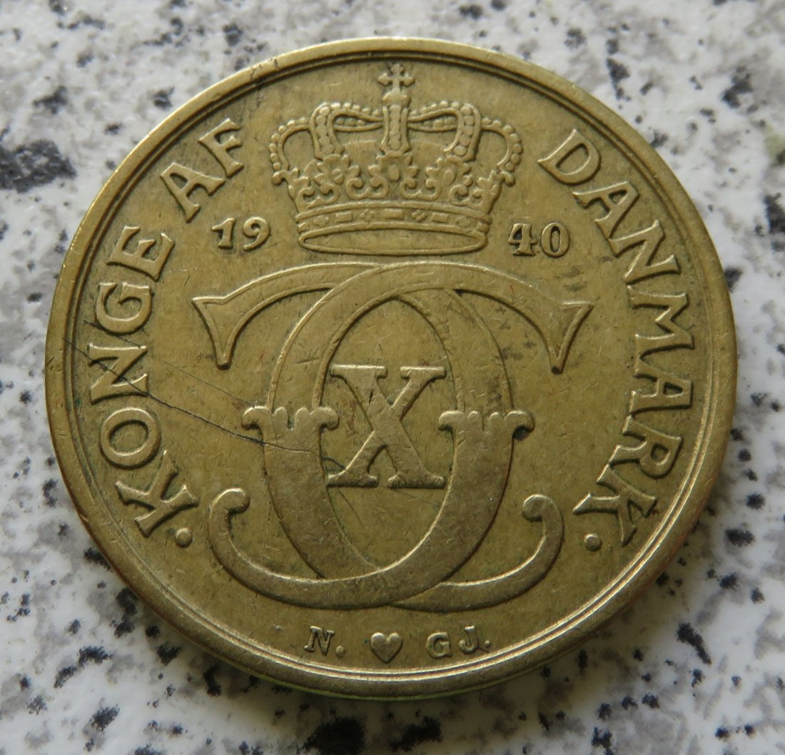  Dänemark 1 Krone 1940   