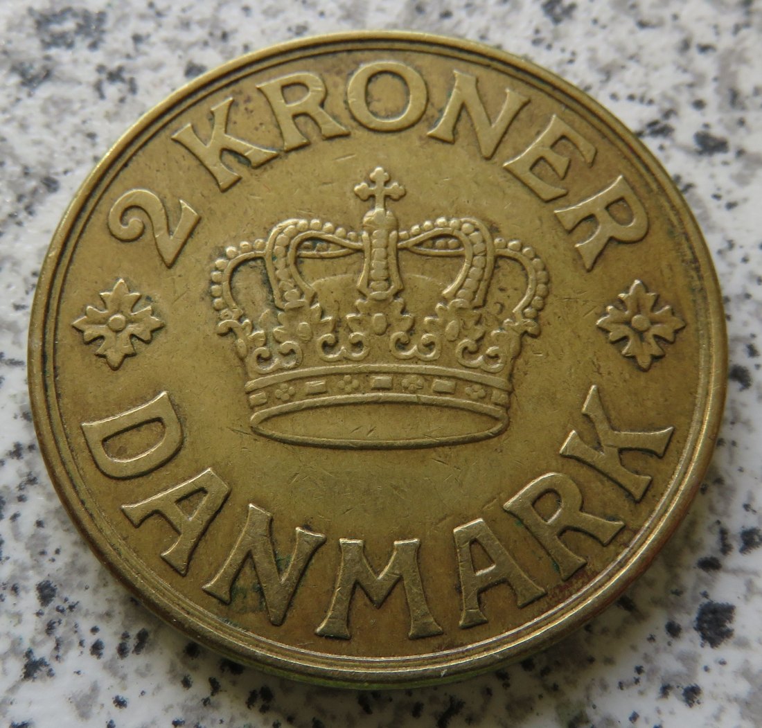  Dänemark 2 Kroner 1939   