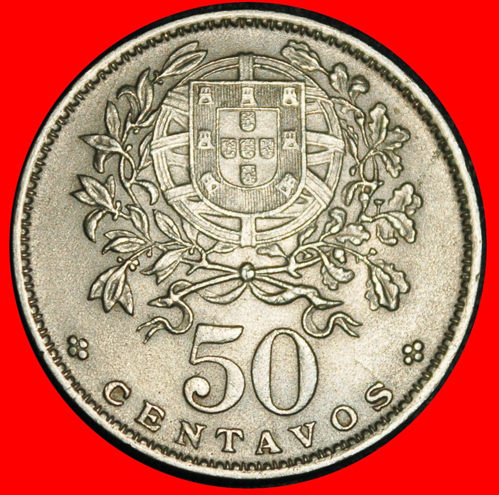  Ⰶ LIBERTY (1927-1968): PORTUGAL ★ 50 CENTAVOS 1967 UNC!  ★LOW START ★ NO RESERVE!   