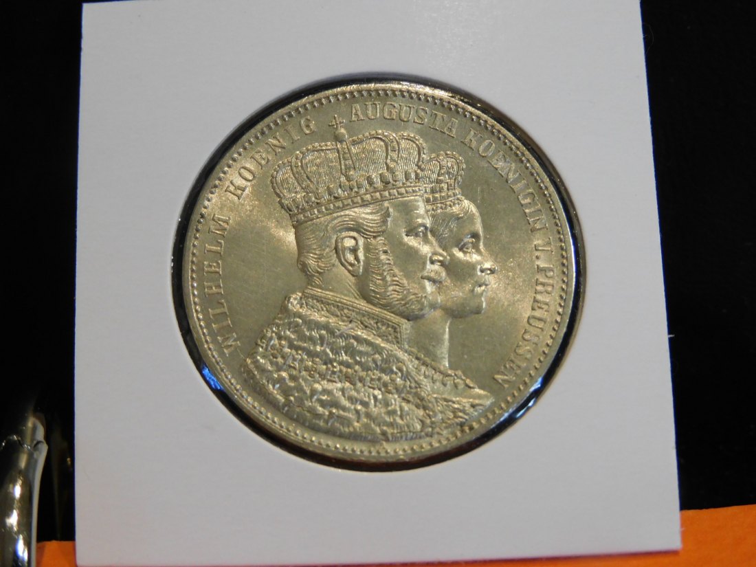 GERMANY 1 THALER 1861 PRUSSIA.GRADE-PLEASE SEE PHOTOS.