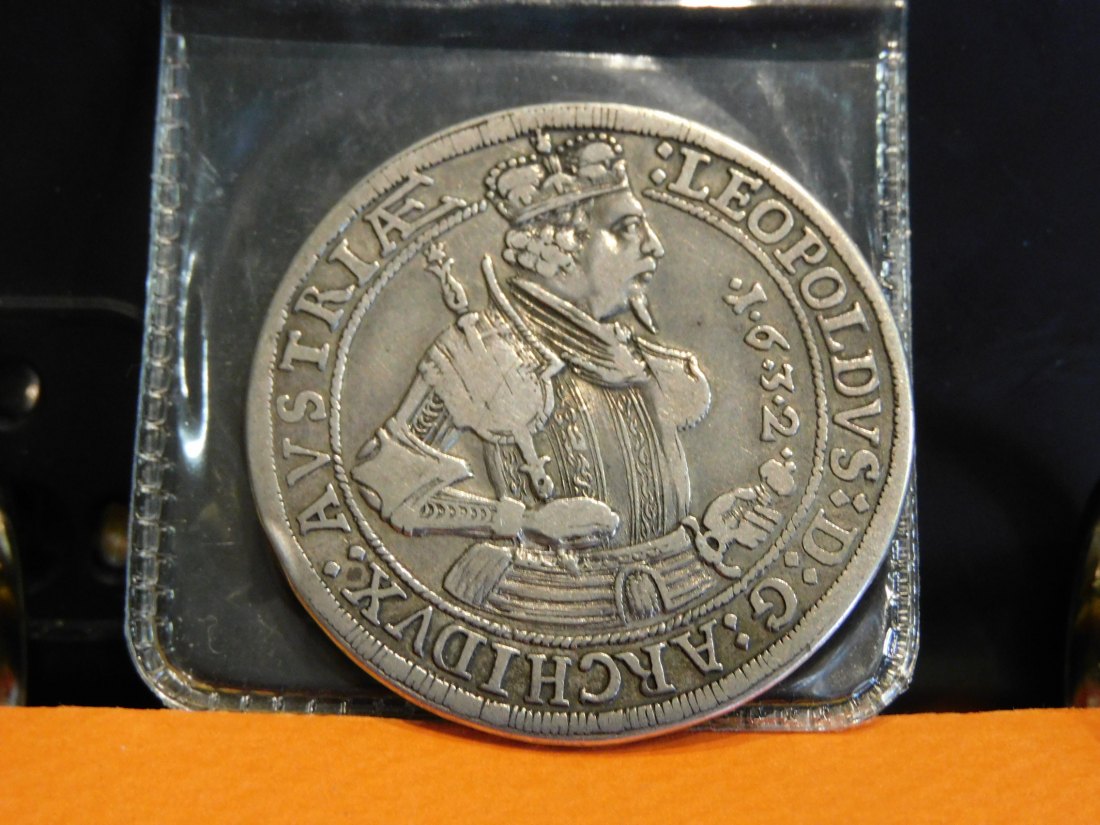 AUSTRIA 1 THALER 1632.GRADE-PLEASE SEE PHOTOS.