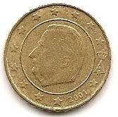  Belgien 10 Eurocent 2001 #49   