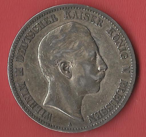 5 Mark Preussen 1904 Koblenzer Muenzen Studio Münzankauf Koblenz Frank Maurer AL518   