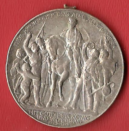  3 Mark Wilhelm II 1913 gehenk. Koblenzer Muenzen Studio Münzankauf Koblenz Frank Maurer AL527   