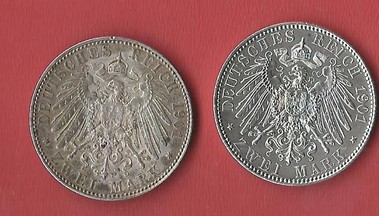  Preussen 2x2 Mark 200 J.1901  Koblenzer Muenzen Studio Münzankauf Koblenz Frank Maurer AL534   