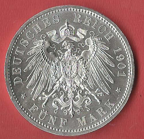  Preussen 5 Mark 200 J.1901  Koblenzer Muenzen Studio Münzankauf Koblenz Frank Maurer AL535   