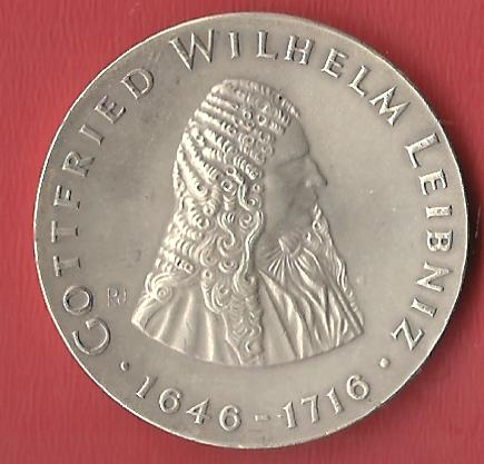  20 Mark DDR Leibniz 1966 Koblenzer Muenzen Studio Münzankauf Koblenz Frank Maurer AL546   