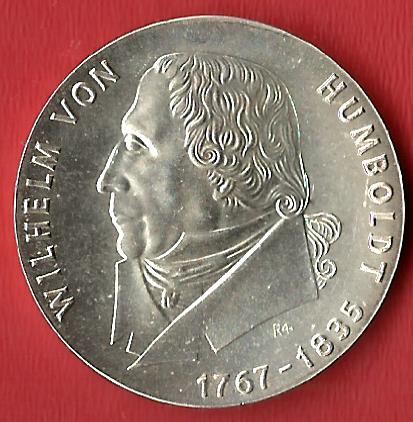  20 Mark DDR Humboldt 1967 Koblenzer Muenzen Studio Münzankauf Koblenz Frank Maurer AL547   