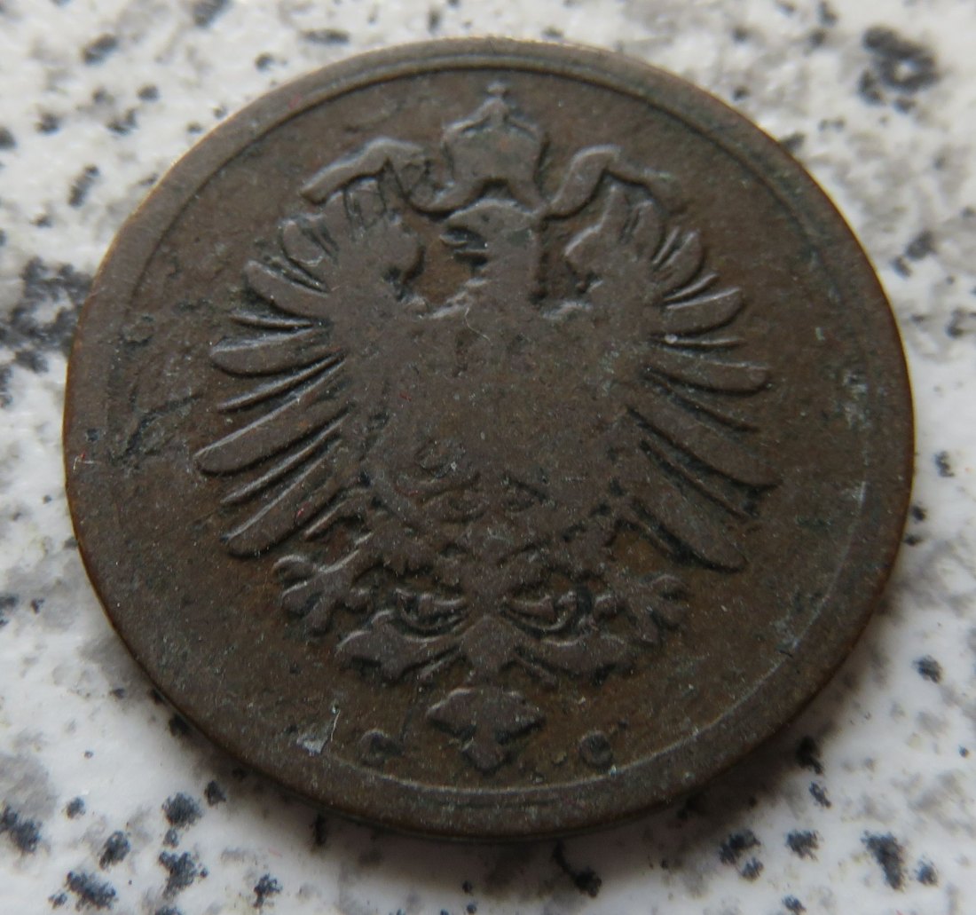  Kaiserreich Spaßpfennig 1870 C   
