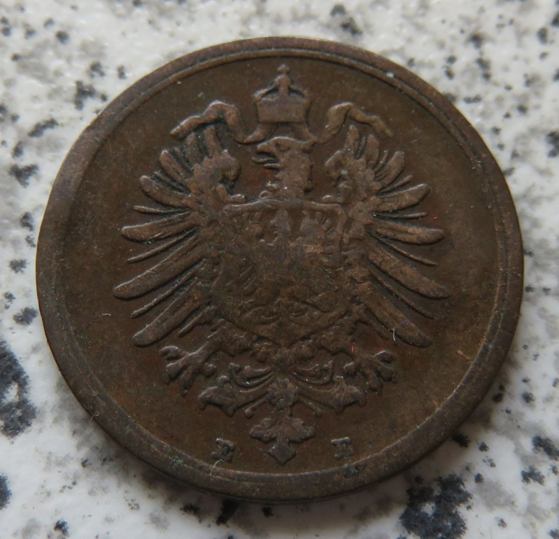  Kaiserreich 1 Pfennig 1875 E   