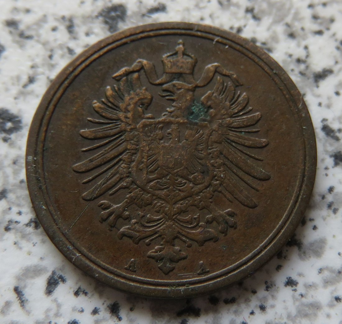  Kaiserreich 1 Pfennig 1888 A   