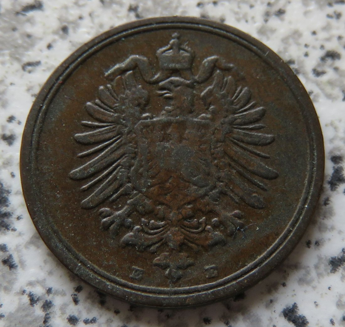  Kaiserreich 1 Pfennig 1889 E   