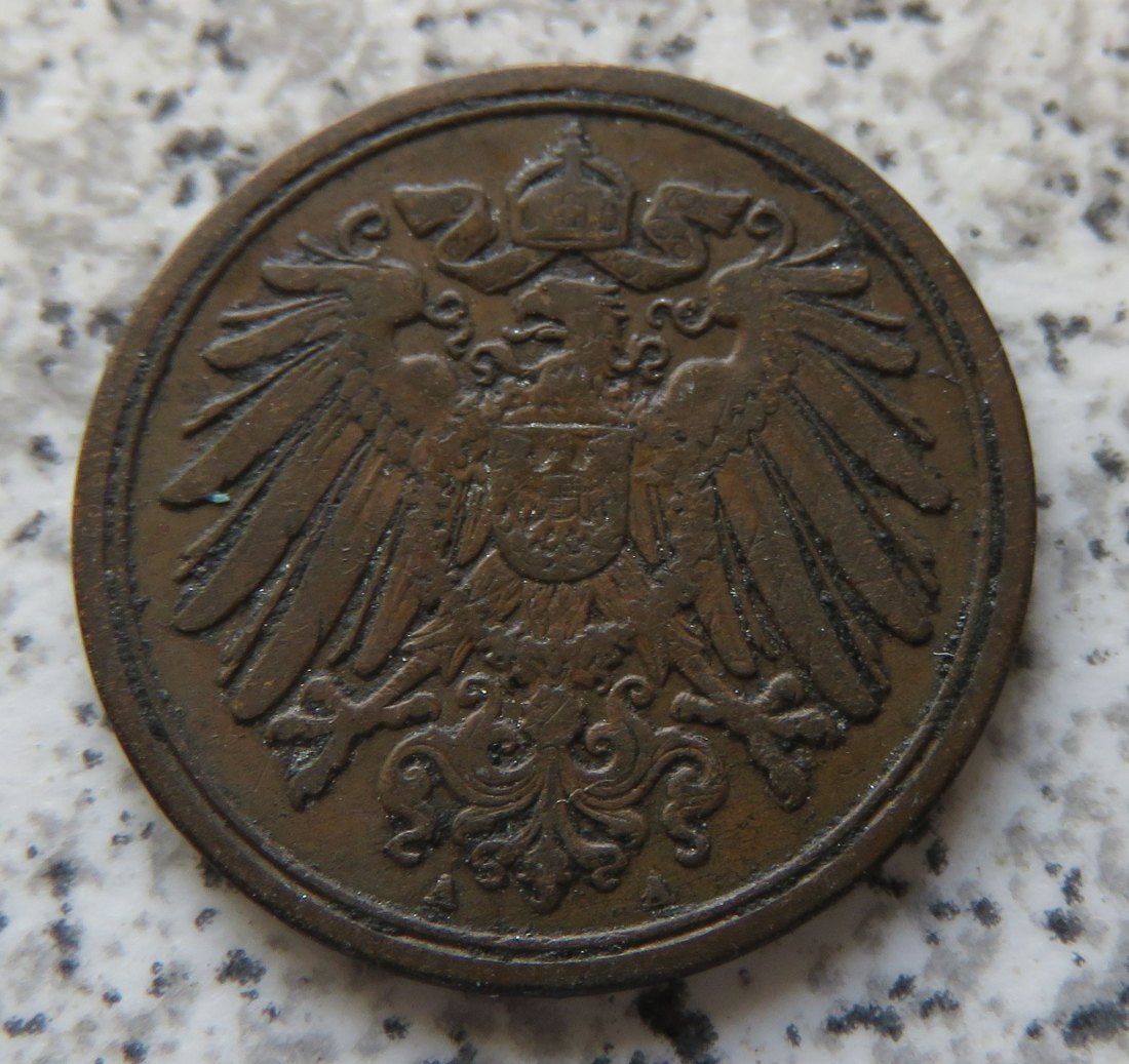  Kaiserreich 1 Pfennig 1895 A   