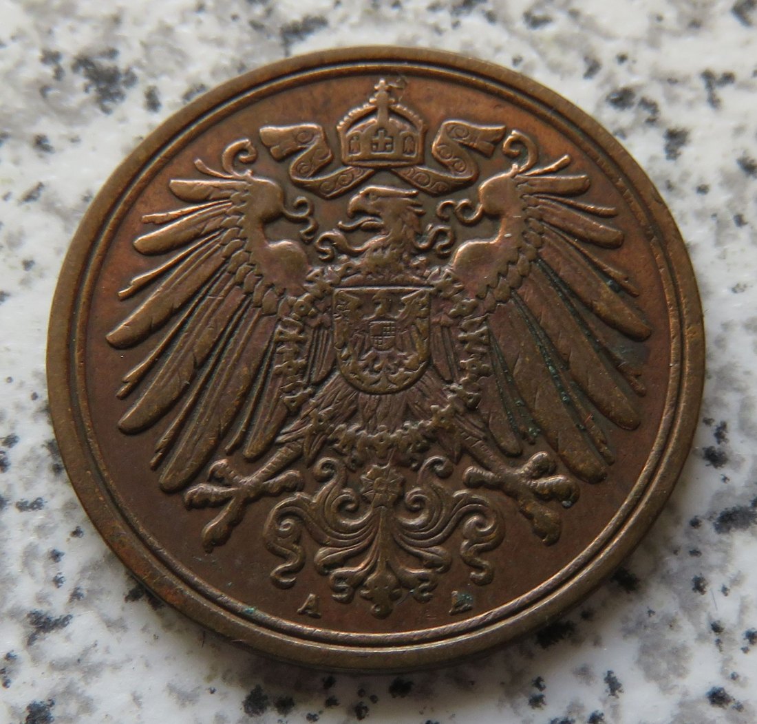  Kaiserreich 1 Pfennig 1899 A   
