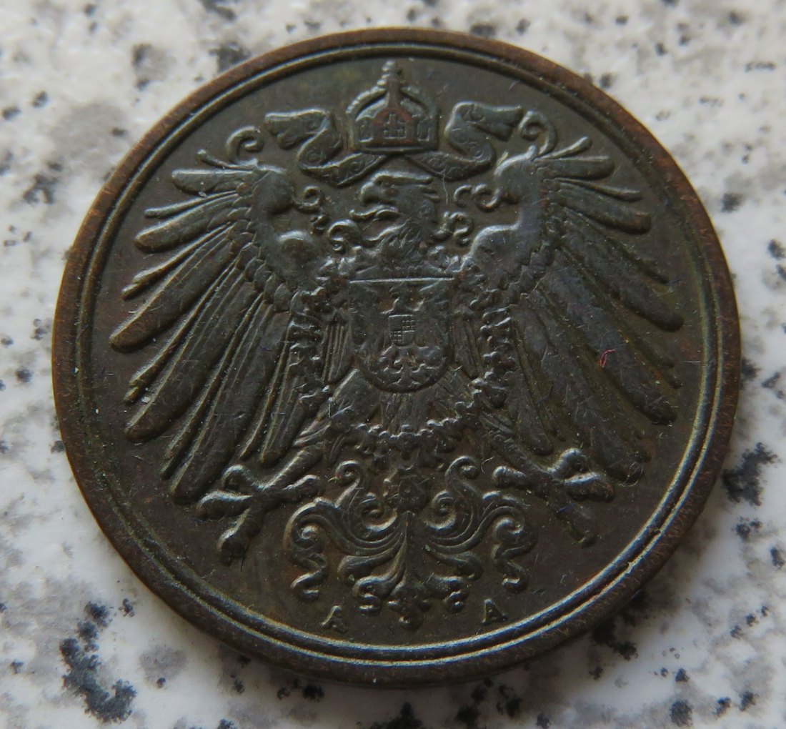  Kaiserreich 1 Pfennig 1900 A   