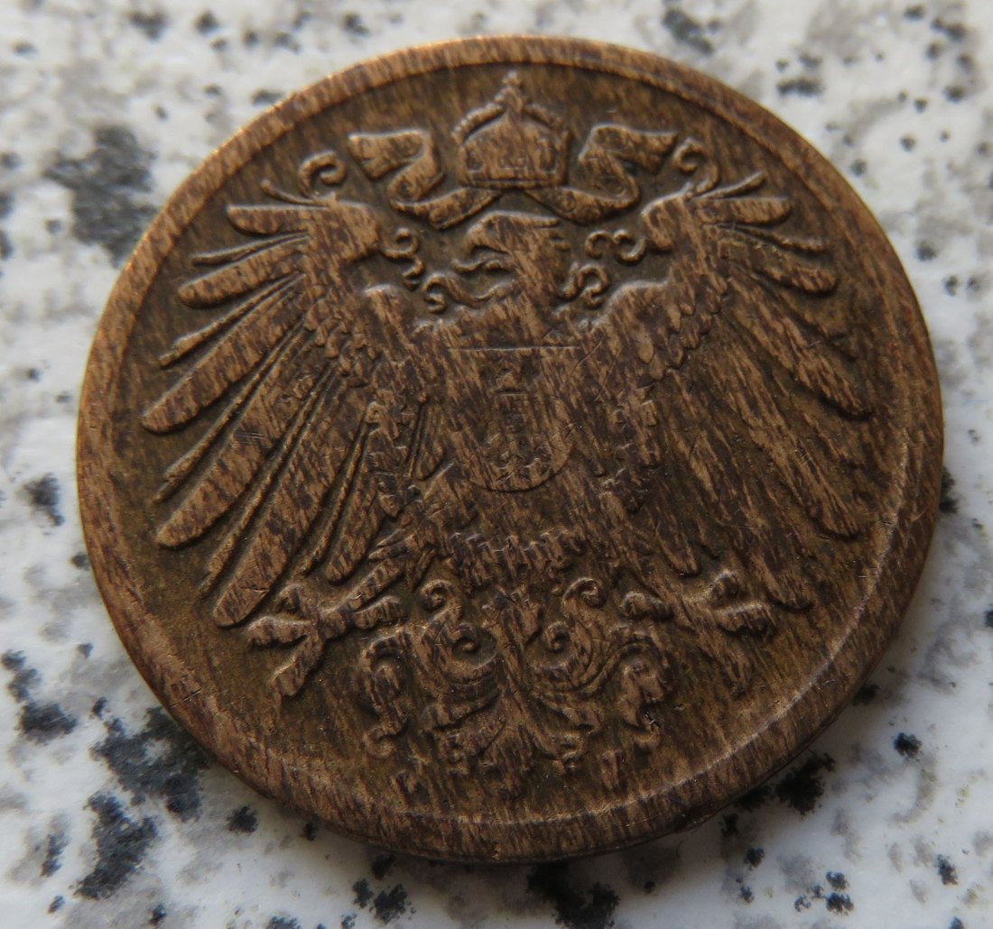  Kaiserreich 1 Pfennig 1916 J   