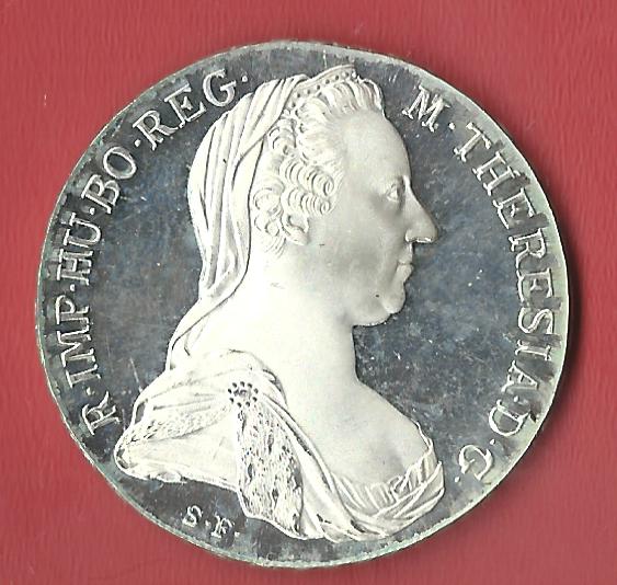  Maria Theresia Thaler NP Silber  Koblenzer Muenzen Studio Münzankauf Koblenz Frank Maurer AL565   