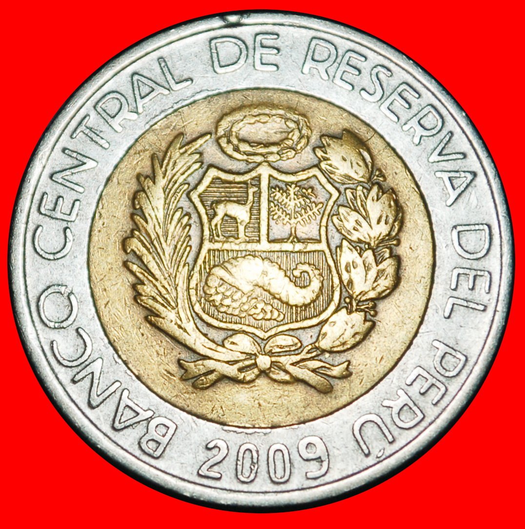  Ⰶ NAZCA CONDOR (1994-2025): PERU ★ 5 NEW SOLES 2009 DIES II B r!★LOW START ★ NO RESERVE!   