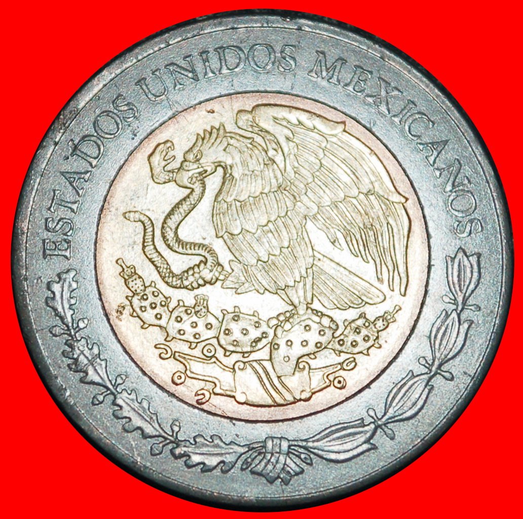  Ⰶ STEIN DER SONNE (1992-2025):MEXIKO★2 PESO 2017! STEMPEL V C! GERADE VERÖFFENTLICHT★OHNE VORBEHALT!   