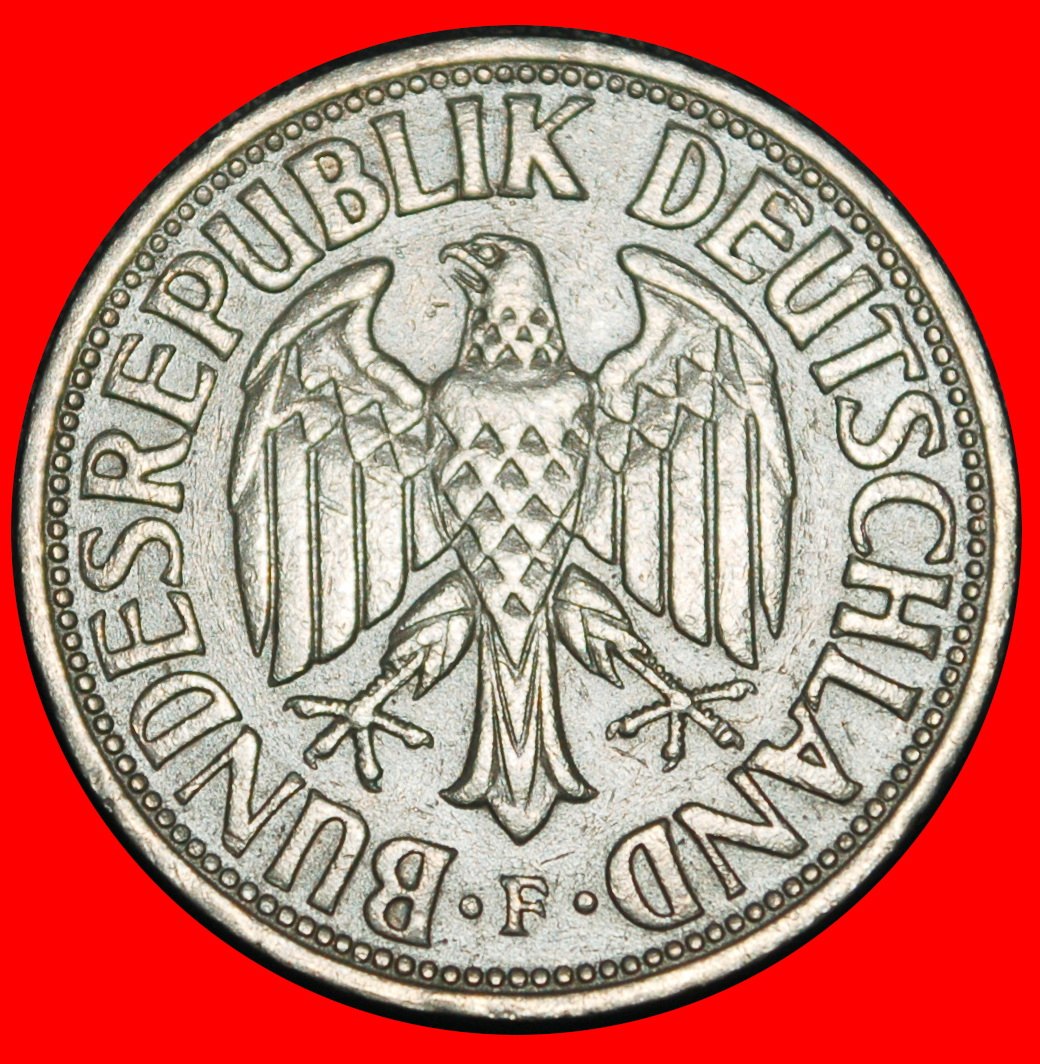  Ⰶ NOT COMMUNIST TYPE (1950-2001): GERMANY★ 1 MARK 1950F BADEN-WUERTTEMBERG!★LOW START ★ NO RESERVE!   