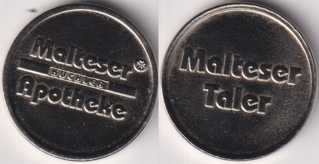  Apotheken Taler - Malteser-Kuchler Taler, Düsseldorf   