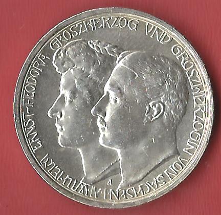  2 Mark Sachsen 1910 Koblenzer Muenzen Studio Münzankauf Koblenz Frank Maurer AL592   