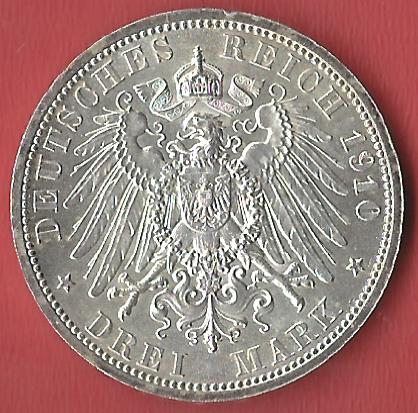  2 Mark Sachsen 1910 Koblenzer Muenzen Studio Münzankauf Koblenz Frank Maurer AL592   