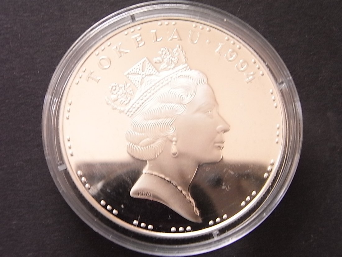  Tokelau 5 Lima Tala Olympiade 1996 PP 31,65gramm   
