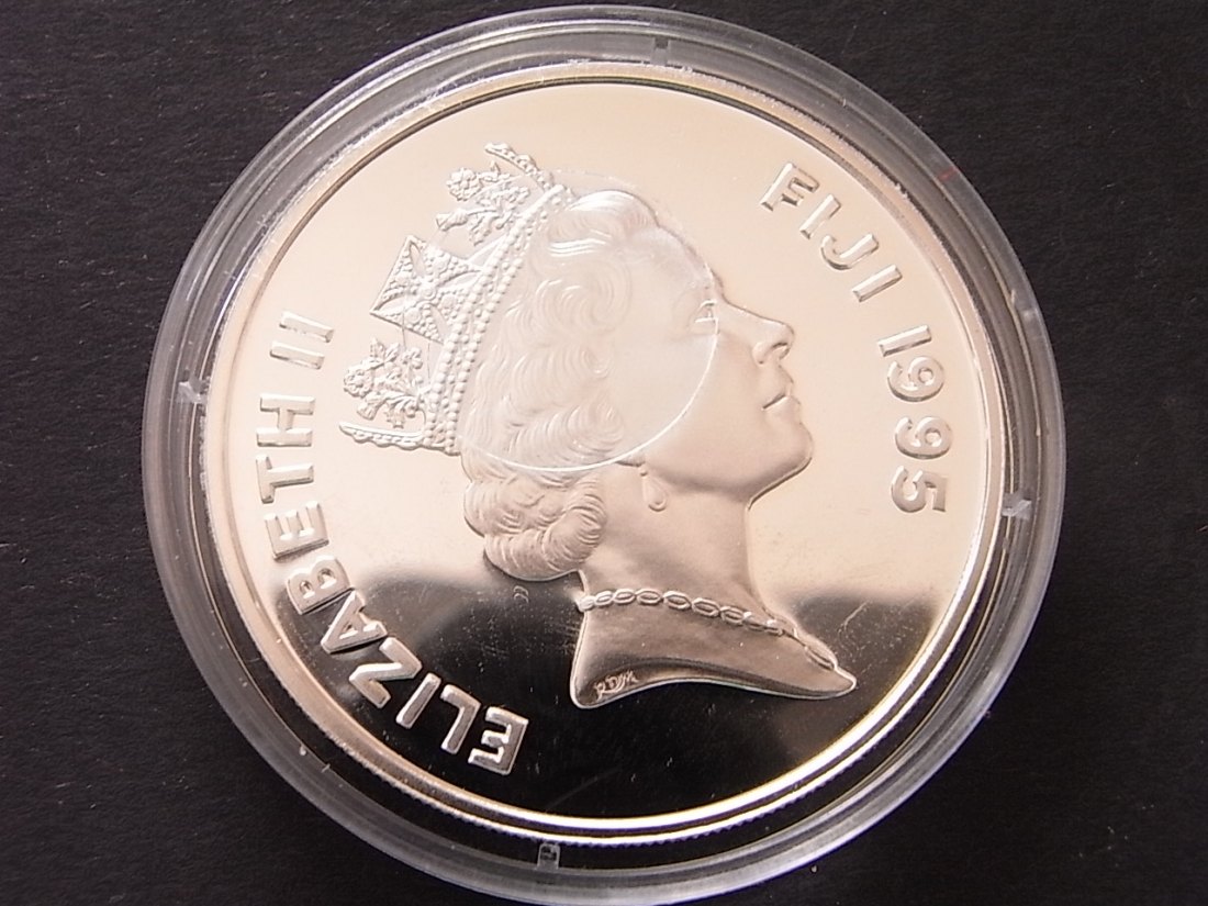  Fiji Insel 10 Dollar 1996 Olympiade 31,43gramm Silber   