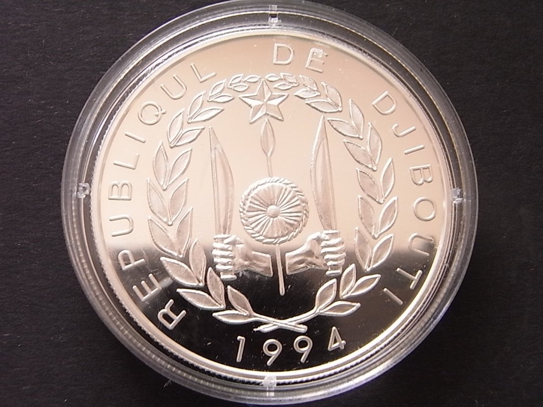  Djibouti 100 DJF Olympiade 1996 Proof 31,44gramm   