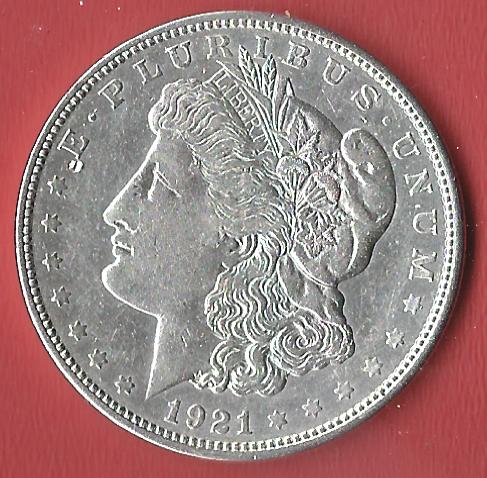  Morgan Dollar 1921 Koblenzer Muenzen Studio Münzankauf Koblenz Frank Maurer AL600   