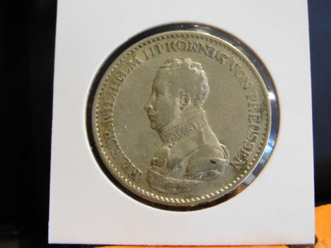  GERMANY 1 THALER 1919D PRUSSIA.GRADE-PLEASE SEE PHOTOS.   