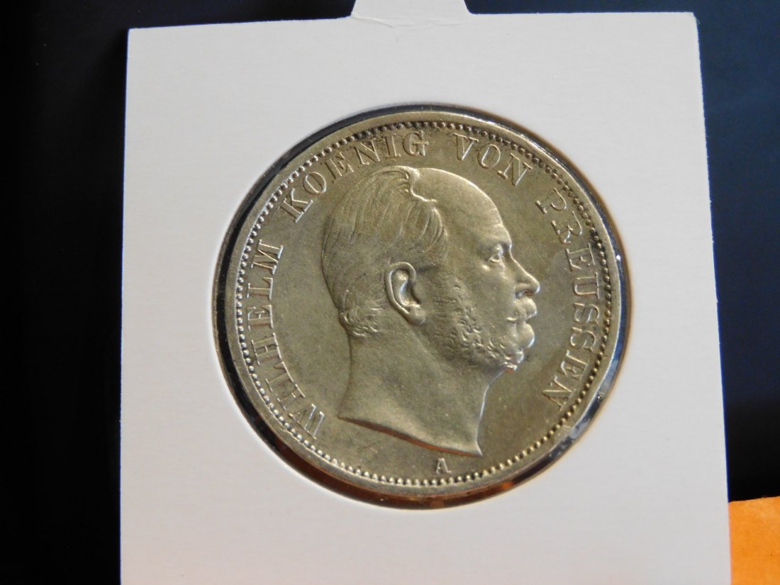  GERMANY 1 THALER 1870 PRUSSIA.GRADE-PLEASE SEE PHOTOS.   