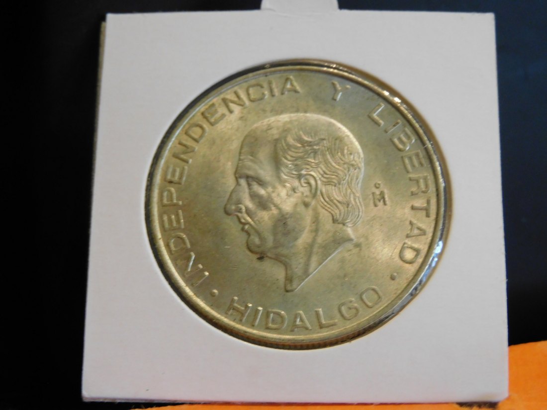  MEXICO 5 PESOS 1956.GRADE-PLEASE SEE PHOTOS.   